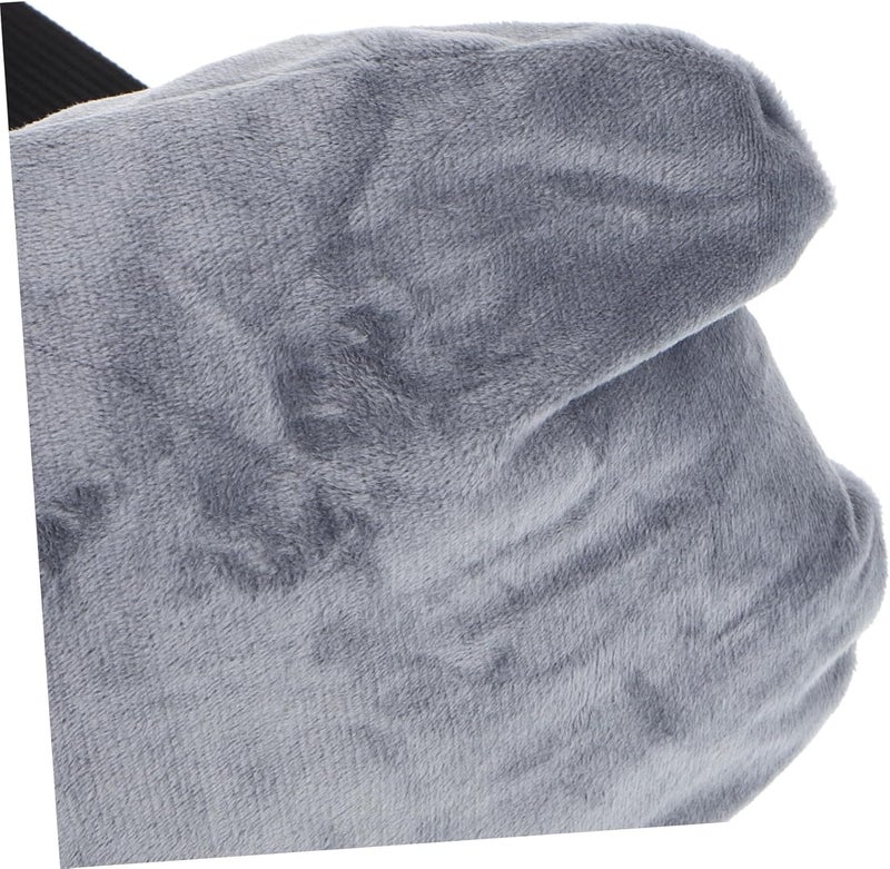 Stuffable Travel Neck Pillow with Storage Bag for Airplane Use Packable Cushion Fills with Clothes Towels Machine Washable Soft Neck Support for Long Flights - Image 3