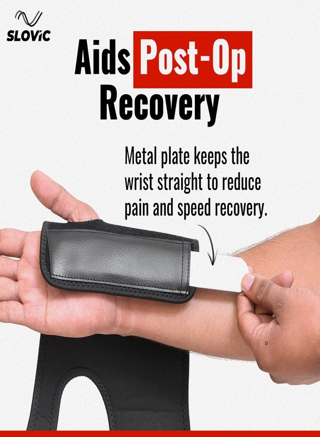 SLOVIC Wrist Support | Wrist Support for Men and Women | Hand Support for Pain Relief | Wrist Support for Workout | Hand Brace for Pain Relief | Wrist Support for Workout | Right Hand - Image 3
