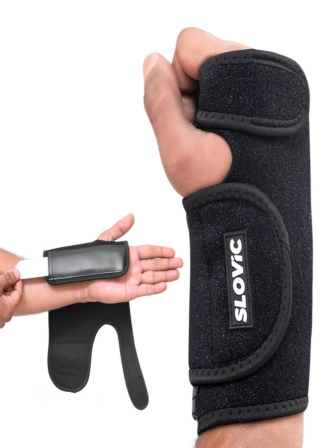 SLOVIC Wrist Support | Wrist Support for Men and Women | Hand Support for Pain Relief | Wrist Support for Workout | Hand Brace for Pain Relief | Wrist Support for Workout | Right Hand - Image 1