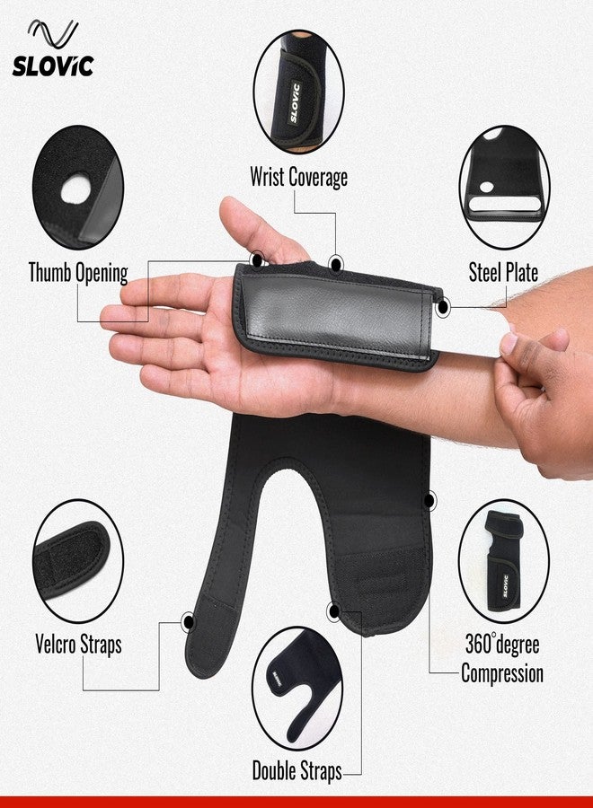 SLOVIC Wrist Support | Wrist Support for Men and Women | Hand Support for Pain Relief | Wrist Support for Workout | Hand Brace for Pain Relief | Wrist Support for Workout | Right Hand - Image 2