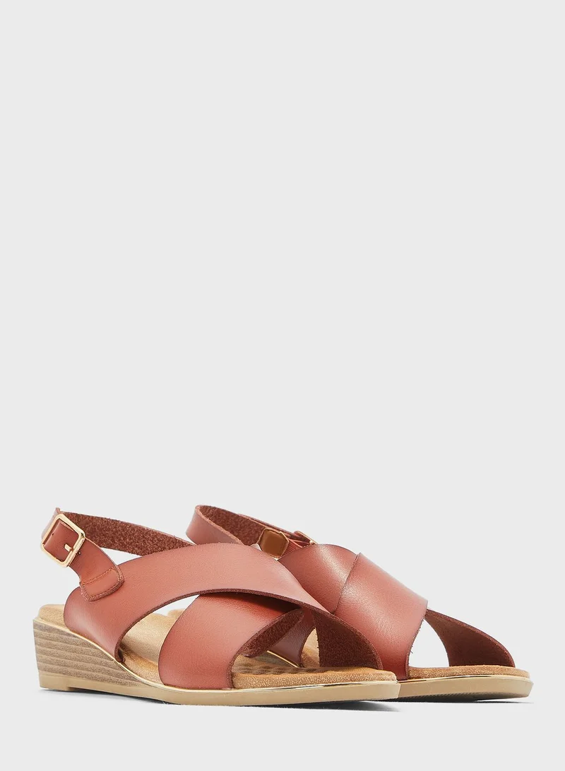 Le Confort Sling Back Wedge Sandal