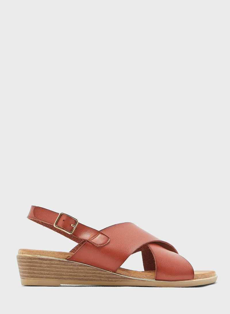 Le Confort Sling Back Wedge Sandal