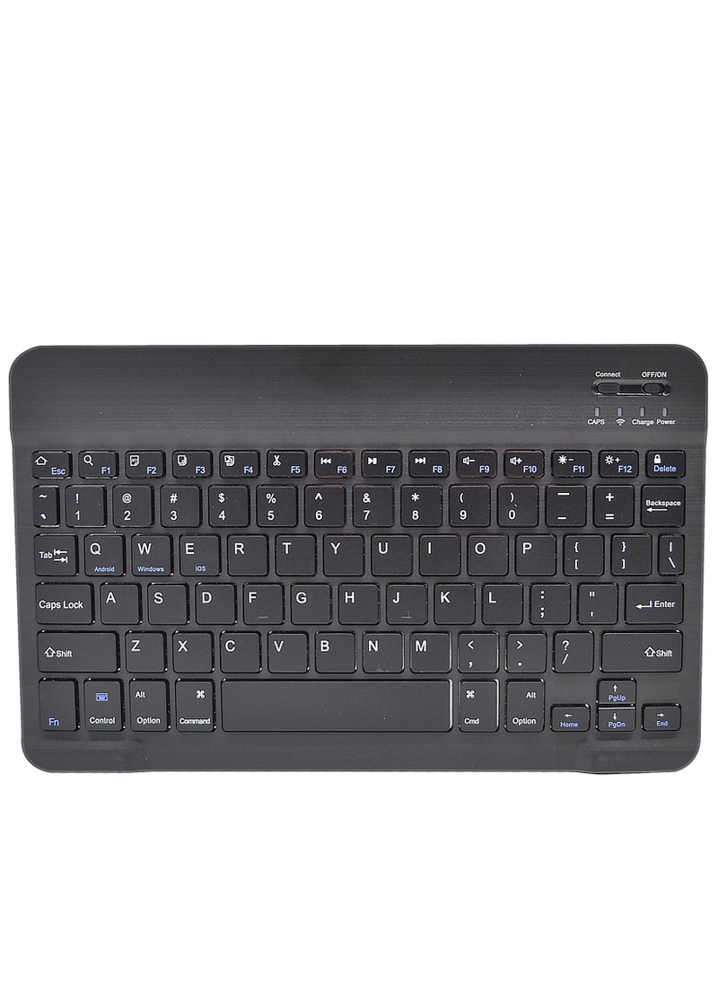GULFLINK Wireless Bluetooth Rechargeable Keyboard, Multi-Device Universal Bluetooth Keyboard, Portable Keyboard, Suitable for iOS Android, Windows iPad, Tablets MacBook (Black)  - Image 1