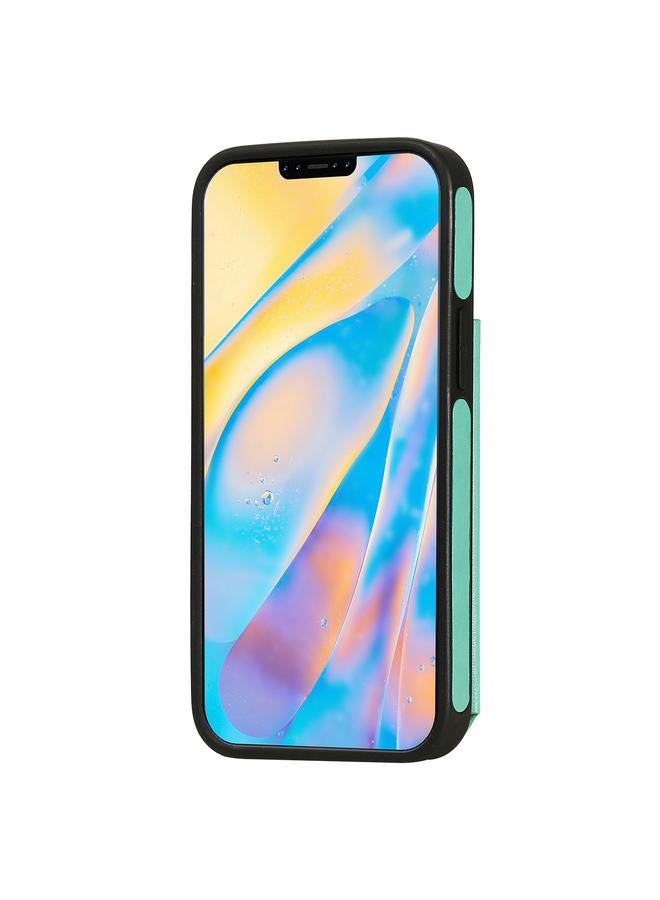 Zaboon Case For iPhone 12 mini Six Cats Embossing Pattern Protective Case with Holder & Card Slots & Photo Frame - Image 3