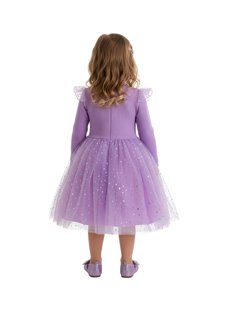 بيداني يونيكورن بنفسجي لامع - Image 3