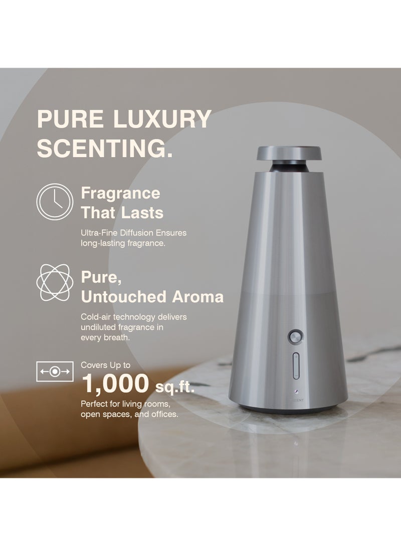 ISCENT Ensō Luxury Cold-Air Scent Diffuser Fragrance System for Home or Office Covers Up to 1000 Sq Ft - Image 3