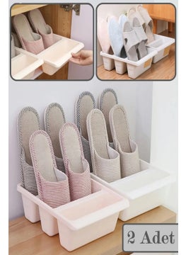 12 Pieces Rome 3 Compartments Shoe Slippers Organizer Vertical Shoe Box - pzsku/Z547979795C8B4E20CFADZ/45/_/1728062519/a8669a67-7b1a-42c2-a9a1-aa5f85d3e13e