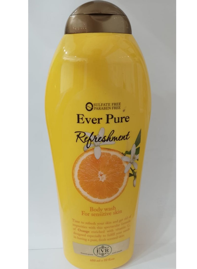 إيفر بيور شاور ايفربيور فريش  للبشره الحساسه 650 مللي - Image 1