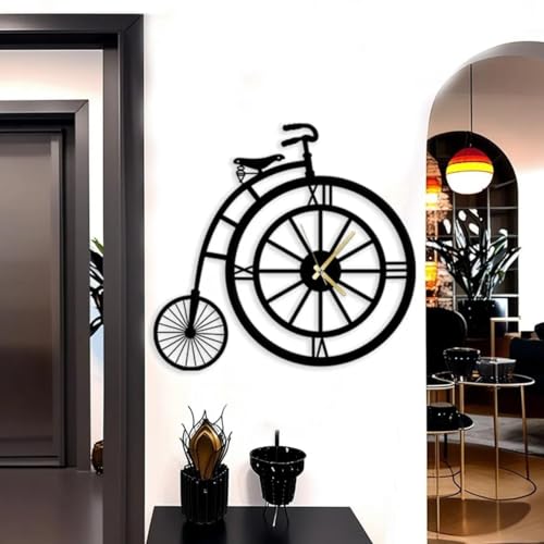 AVVIC MART Stylish Metal Analog Wall Clock for Living Room, Bedroom, Office, Kitchen, Home and Hall | Antique Fancy Big Size Modern Wall Watch for Home Decor (DA-234, 40 CM) - Image 3