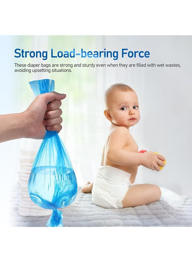 erorex 8Pcs Diaper Refill Liners Diaper Pail Liner Refills Bags Smell Bags Diaper Disposal Bin Liners - Image 4