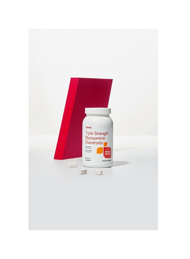 جي إن سي كبسولات الجلوكوزامين كوندرويتين ثلاثية القوة، 120 قرصًا - Image 4