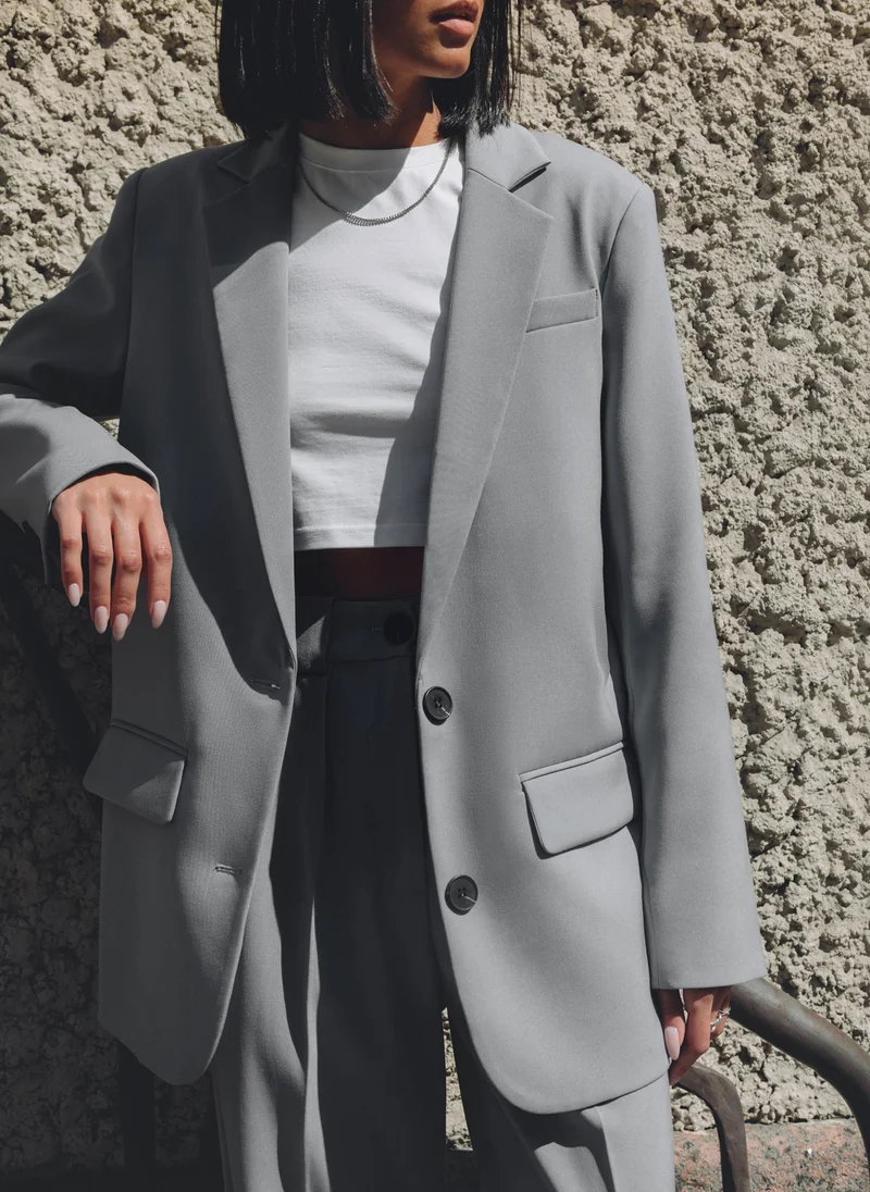 Lichi Single-breasted jacket with contrasting buttons