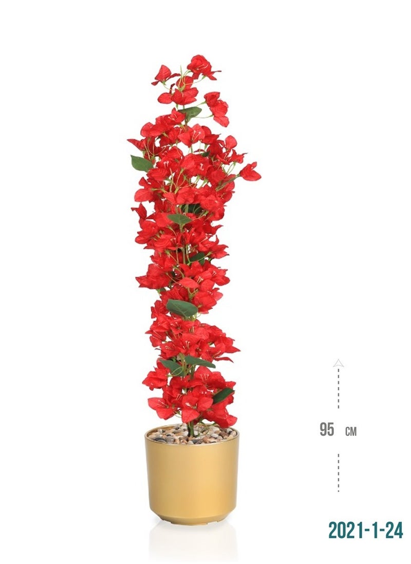 co arma Artificial rose tree, simulating a natural tree, 95 cm  - Image 2