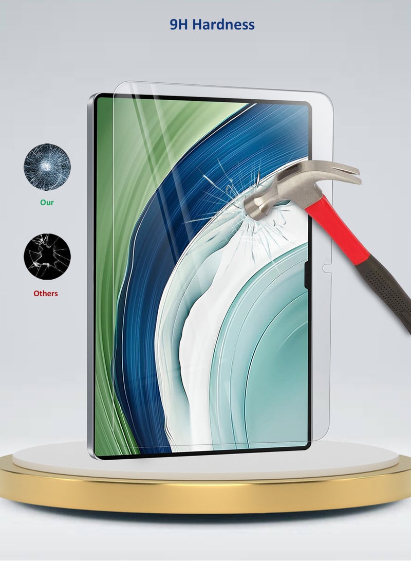 Wtech Huawei MatePad Pro 13.2 2023 Premium Series Curved Edges Full Cover Tempered Glass Screen Protector (TSGPCN) - Clear - Image 3