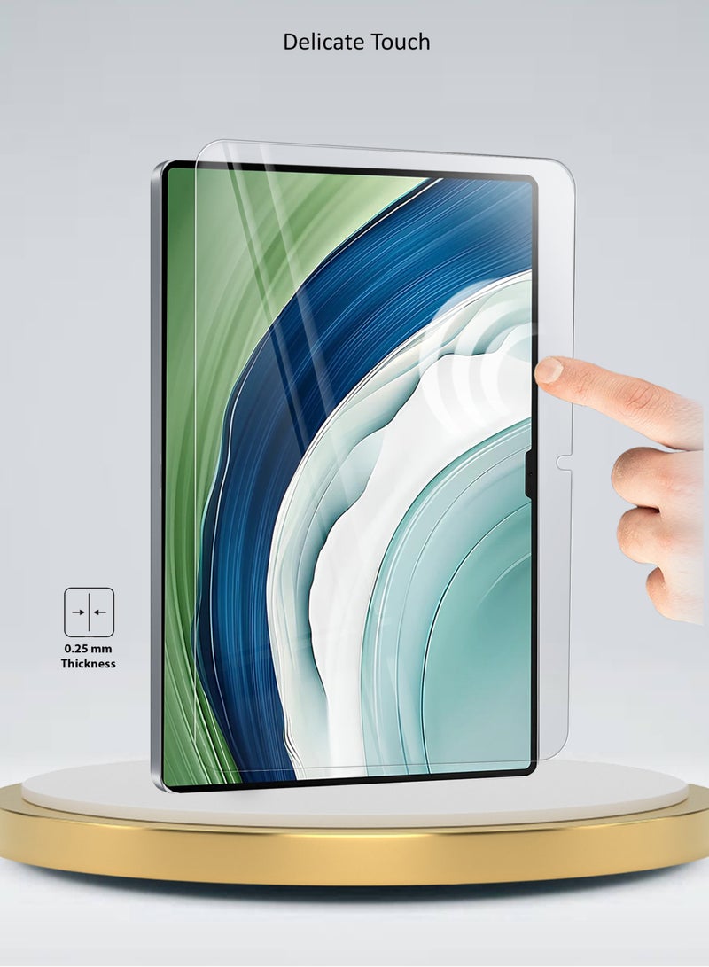 Wtech Huawei MatePad Pro 13.2 2023 Premium Series Curved Edges Full Cover Tempered Glass Screen Protector (TSGPCN) - Clear - Image 4