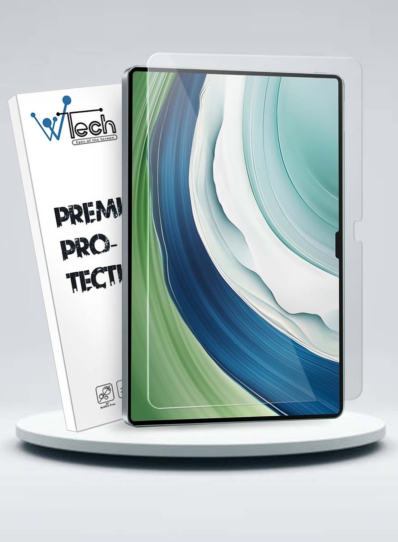 Wtech Huawei MatePad Pro 13.2 2023 Premium Series Curved Edges Full Cover Tempered Glass Screen Protector (TSGPCN) - Clear - Image 1