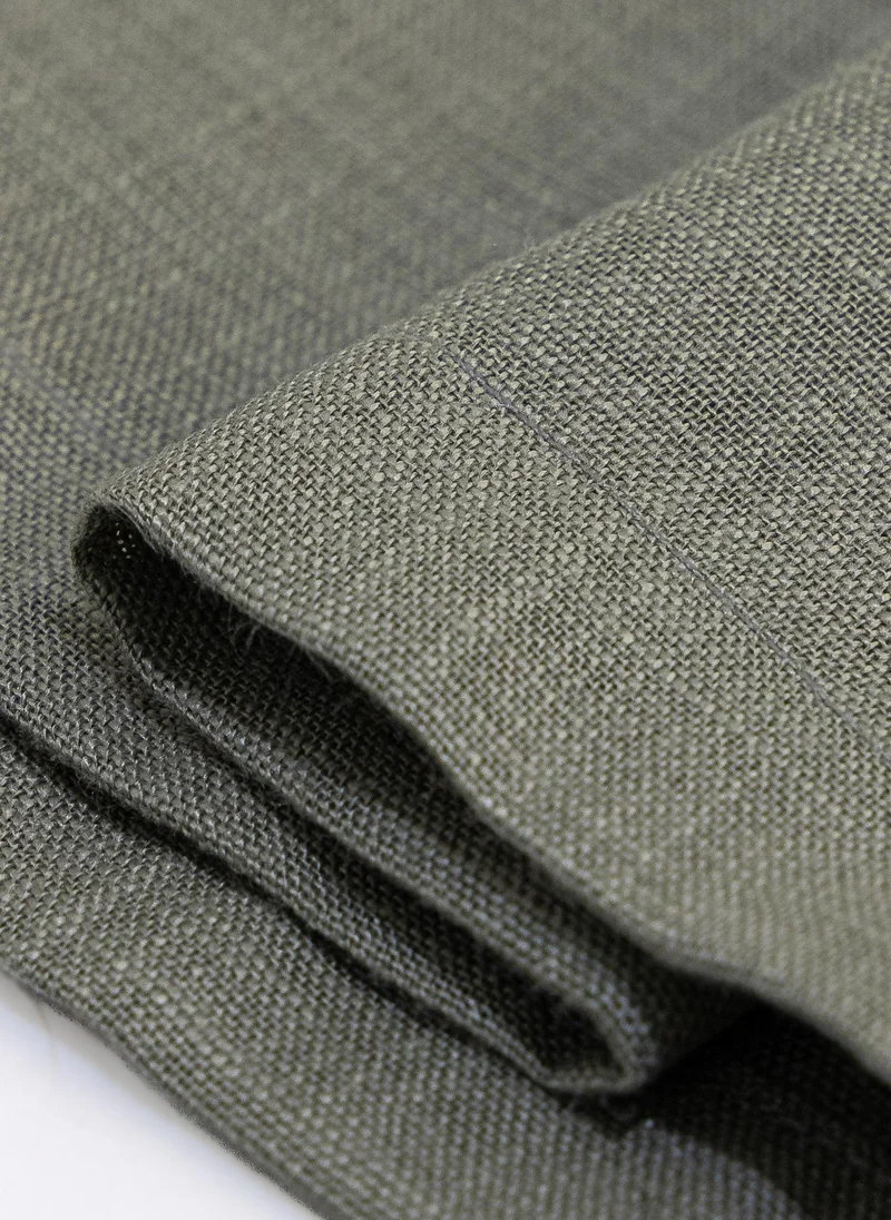 Shapes GREEN LINEN BLEND SHIRT SET for Women | Best Price UAE