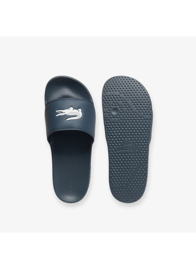 لاكوست Serve Slide 0.0 Single Strap Logo Detailed Slides