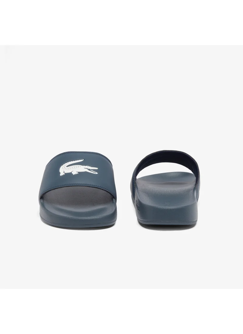 لاكوست Serve Slide 0.0 Single Strap Logo Detailed Slides