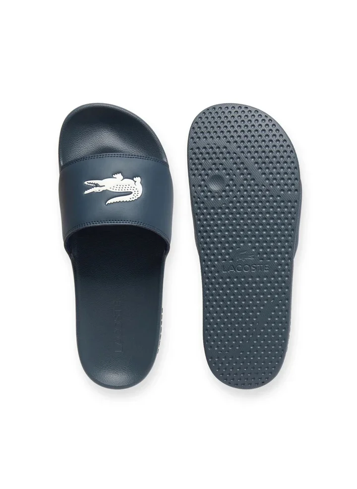 لاكوست Serve Slide 0.0 Single Strap Logo Detailed Slides