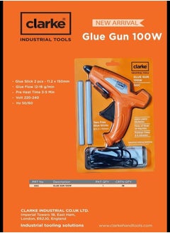 Clarke Glue Gun 100w With 2pcs Glue Stick Heavy Duty  - Image 2