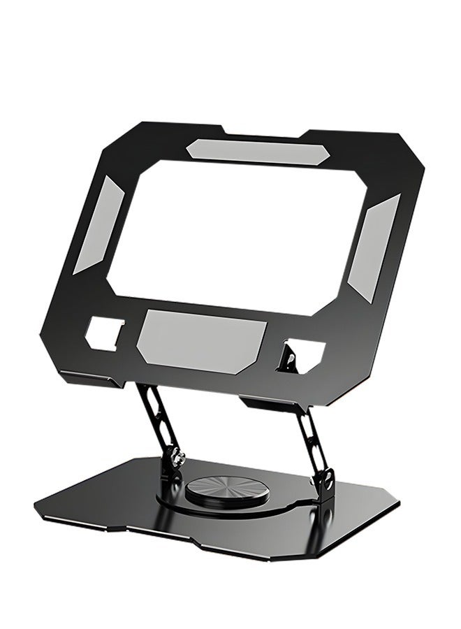 Adjustable Laptop Stand, Portable Aluminum Notebook Holder with Ergonomic Design for Tablets and Laptops - Image 1
