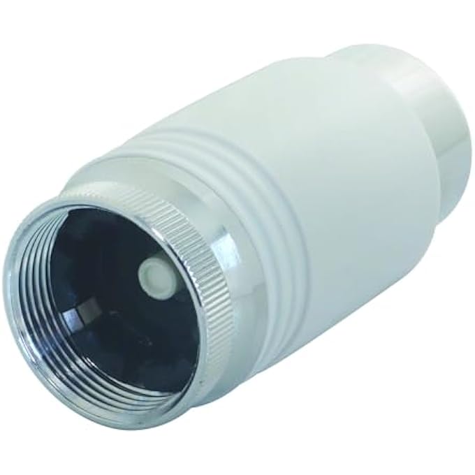 , 601522801 THERMOSTATIC HEAD M30 X 1.5 WHITE/CHROME DESIGN FOR TOWEL WARMER OR DESIGNER RADIATOR, MODERN DESIGN, LIQUID EXPANSION, CONNECTION WITH A THREAD OF M 30 X 1.5 - Image 3