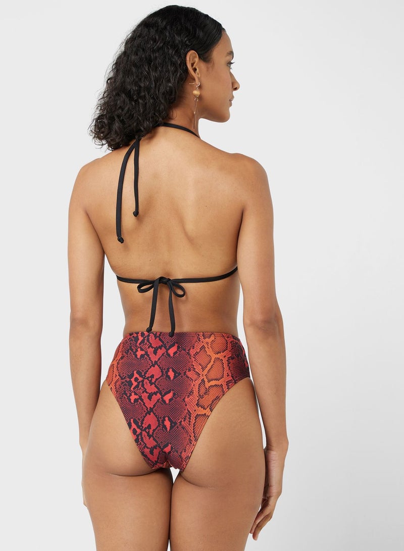 TOPSHOP High Leg Bikini Bottoms - Image 4