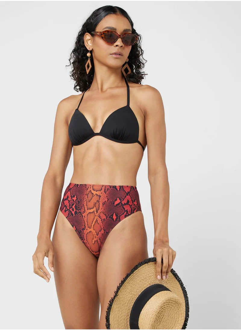 TOPSHOP High Leg Bikini Bottoms