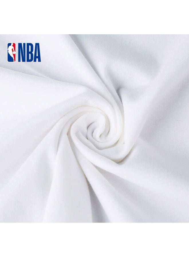 Nba Men's Cotton Short Sleeve Slim Fit Stretch Sleeveless Vest Skin-friendly Comfortable Basketball Base Layer Shirt 1 Piece - Image 4