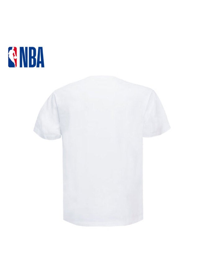 Nba Men's Cotton Short Sleeve Slim Fit Stretch Sleeveless Vest Skin-friendly Comfortable Basketball Base Layer Shirt 1 Piece - Image 3