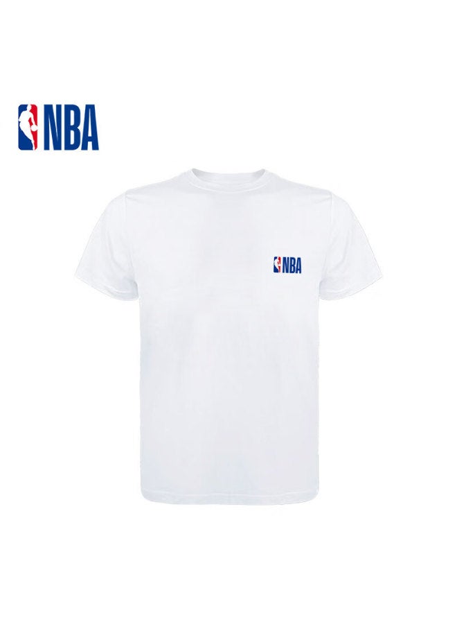 Nba Men's Cotton Short Sleeve Slim Fit Stretch Sleeveless Vest Skin-friendly Comfortable Basketball Base Layer Shirt 1 Piece - Image 1