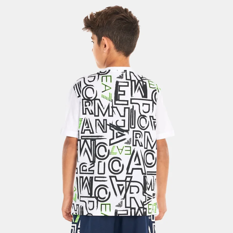 EA7 Emporio Armani Kids' Logo Series T-Shirt