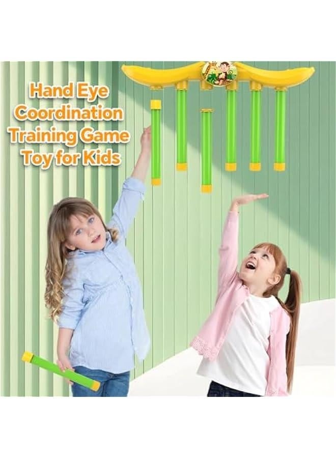Catching Sticks Game for Kids and Adults-Catch Games Reaction Training Toy,Hand-Eye Coordination Games,Indoor and Outdoor Competitive Games,Falling Sticks Toy,Fun Family Game Toy for Kid  - Image 2
