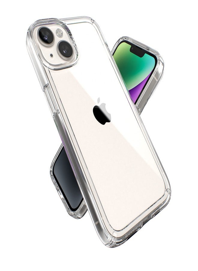 Speck Clear iPhone 14 & iPhone 13 Case - Drop Protection, Scratch Resistant & Anti-Yellowing Dual Layer Case for iPhone 14 & iPhone 13 Case for 6.1 inch Model - GemShell - Image 1