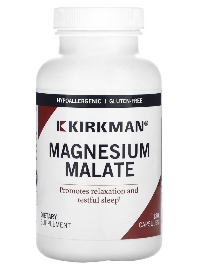 Kirkman Labs Magnesium Malate 120 Capsules