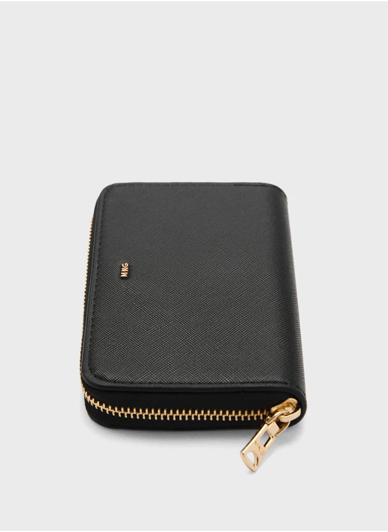MANGO Martes Zip Through Wallets