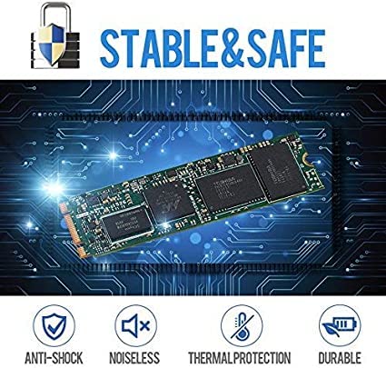 THREE COLOUR DOGFISH Dogfish M.2 SSD 64GB SATA III 6 Gb/s, M.2 (2280mm) Internal Solid State Drive - Compatible with Desktop PC Laptop (M.2 2280, 64GB*5Pack) - Image 3