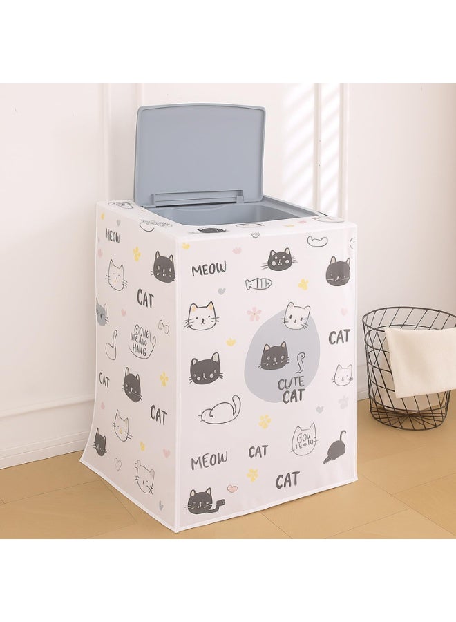 Multi-Color Automatic Washing Machine Cover – Waterproof, Dustproof & Sun Protection ( TOP LOAD ) - Image 1