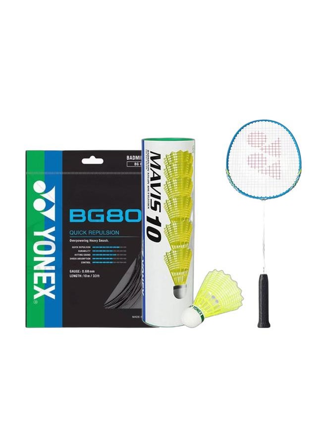 Yonex B7000Mdm Racket + Mavis 10 Shuttlecock  - Image 1