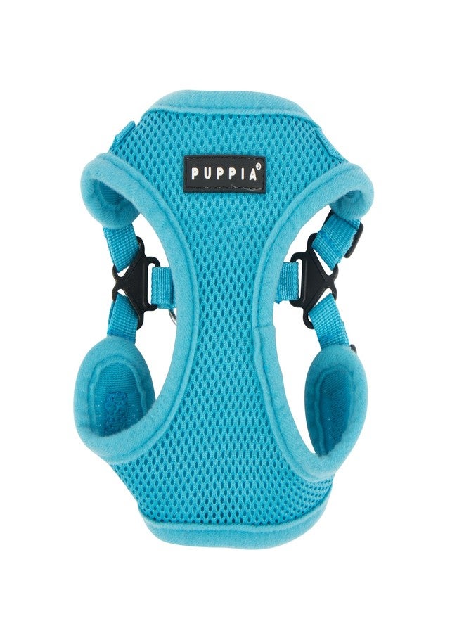 Puppia PARA-HC1533-SB-M Sky Blue Soft Harness C Pet-Vest-Harnesses, MEDIUM - Image 1