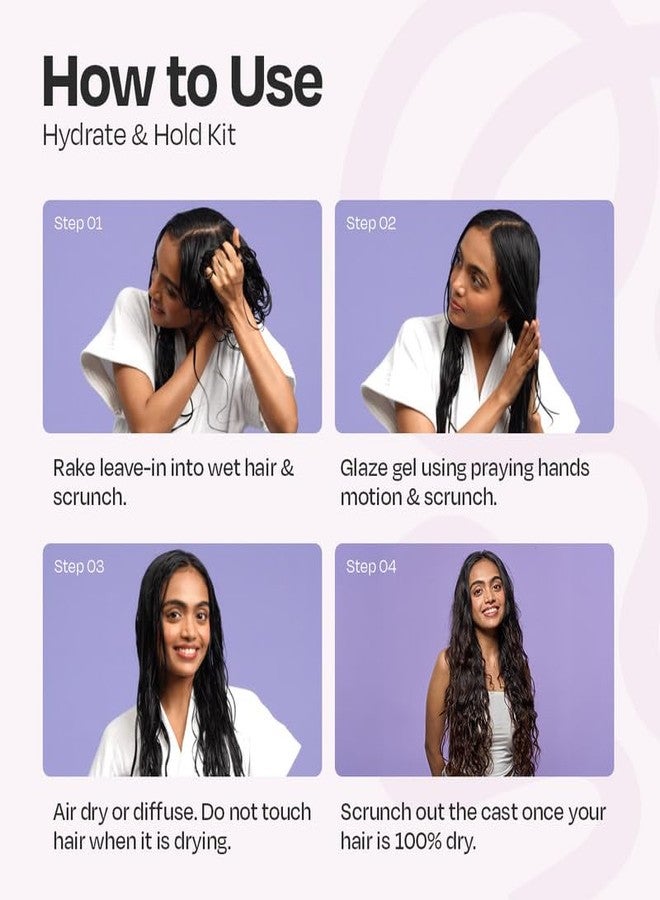 MANETAIN Hydrate & Hold Curl Kit | Leave-in Conditioner 100ml & Hard Hold Gel 100ml for Curly Hair | Long-Lasting Definition, Frizz Control & Moisture for All Hair Types | Vegan, Paraben-Free, CG-Friendly Styling Duo - Image 4