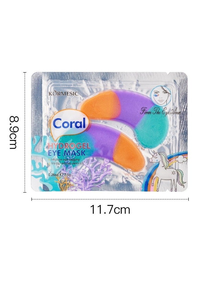 Kormesic 5pcs-المرجان hydrogel قناع العين 7.5g - Image 1