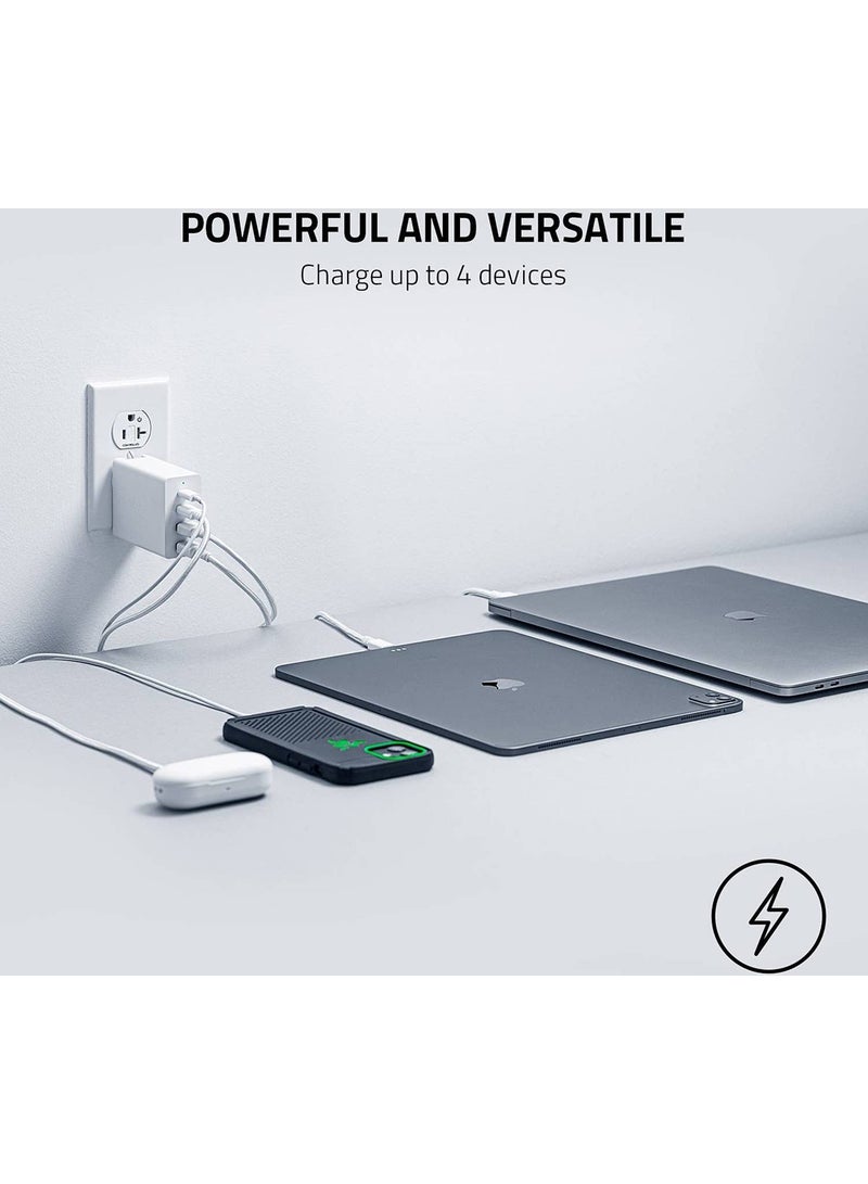 Razer USB-C 130W GaN Portable and Powerful Travel Charger - White - Image 3