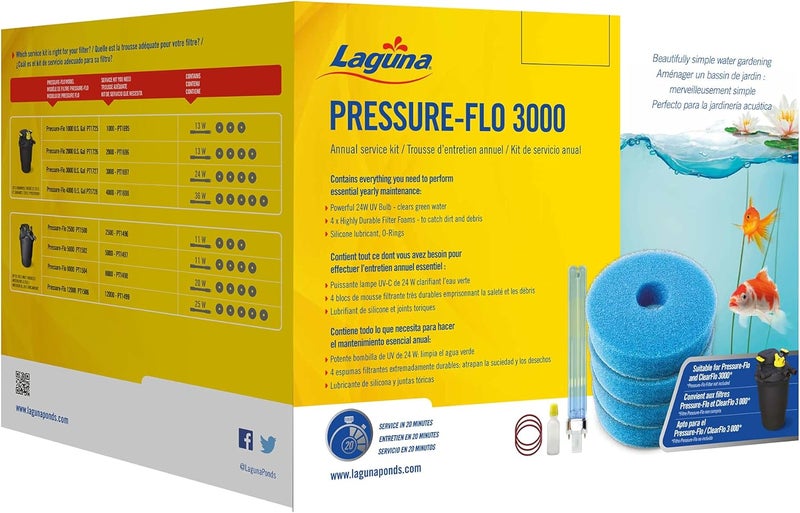 Pressure-Flo 3000 Service Kit - Pond Filter Maintenance Kit