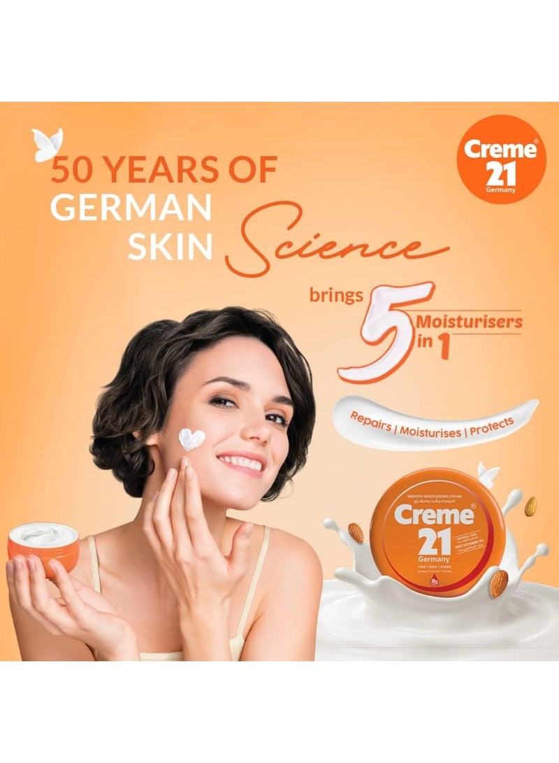Creme 21 Moisturizing and softening cream, 21-150 ml - Image 3