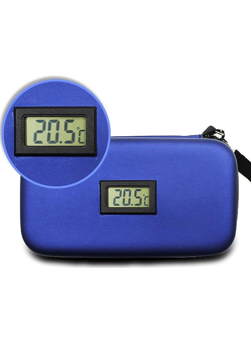 SKYLINE Insulin Cooler Travel Case with Temperature-Portable Insulated Cooling Bag 2Pcs Ice Gel - Image 1