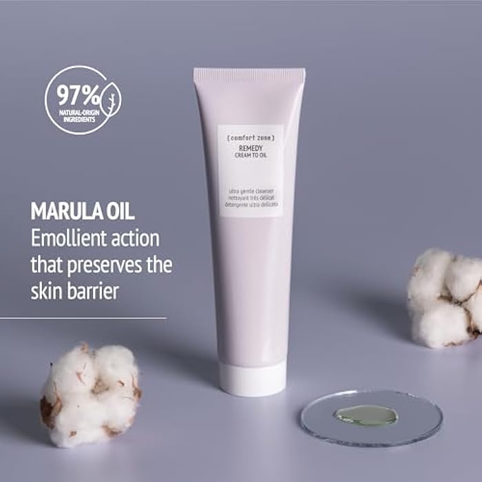 Comfort Zone [ Comfort Zone ] Remedy Soothing Nourishing Cream To Oil Cleanser, Ideal For Sensitive Skin Prone To Redness, Fragrance-free, 5.07 fl. oz. - Image 4