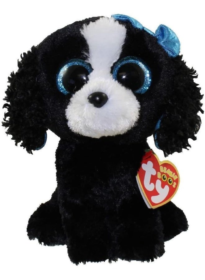 Ty Ty Beanie Tracey Dog Plush, Black/White, Regular  - Image 3