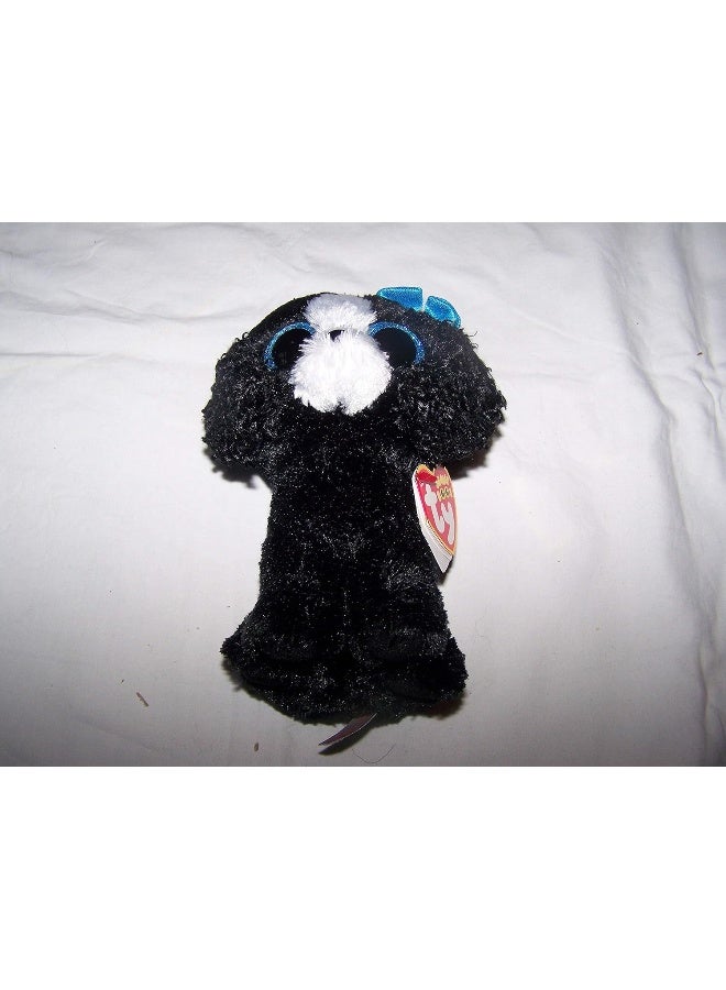 Ty Ty Beanie Tracey Dog Plush, Black/White, Regular  - Image 5